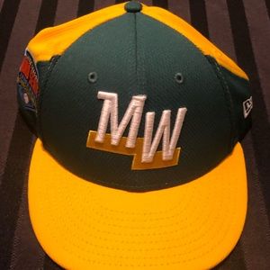 Little League World Series Baseball New Era Hat Midwest Size 8  NWOT